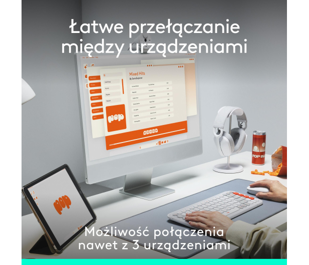 LOGITECH POP ICON Mouse lilac 910-007414 - 1276201 - zdjęcie 12